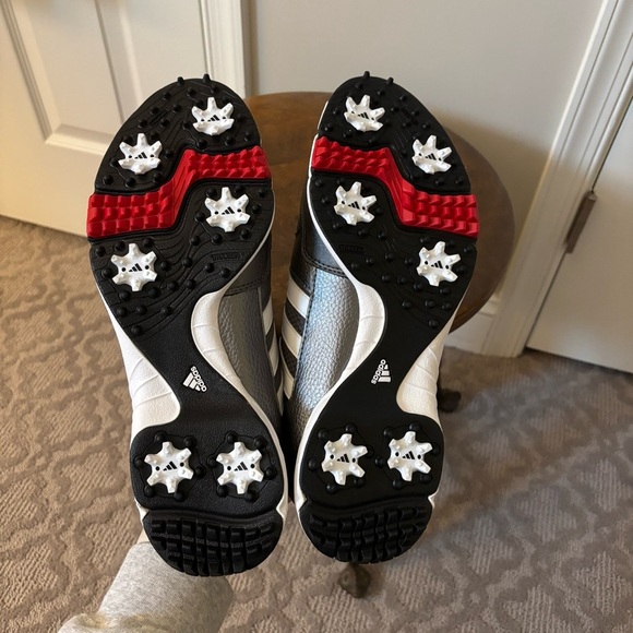 Adidas Tech Response 4.0 Golf Shoes - Men's Iron/Silver/White NEW 10.5 Athletic - Picture 5 of 7